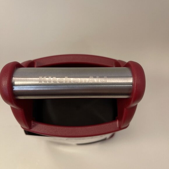 KitchenAid Box Grater With Covered Container Red Stainless Steel Empire Red - Picture 4 of 8